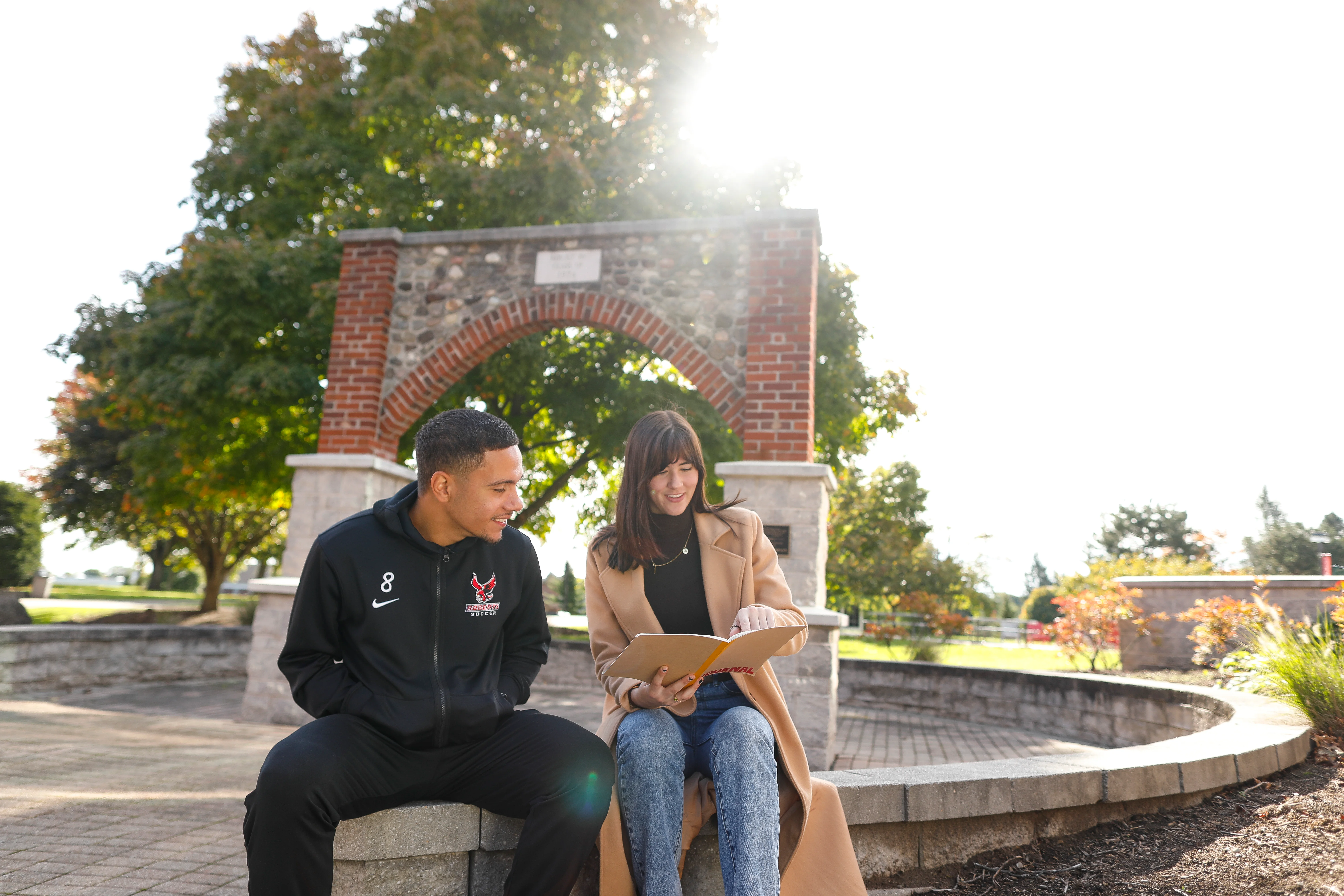 Roberts Students Studying