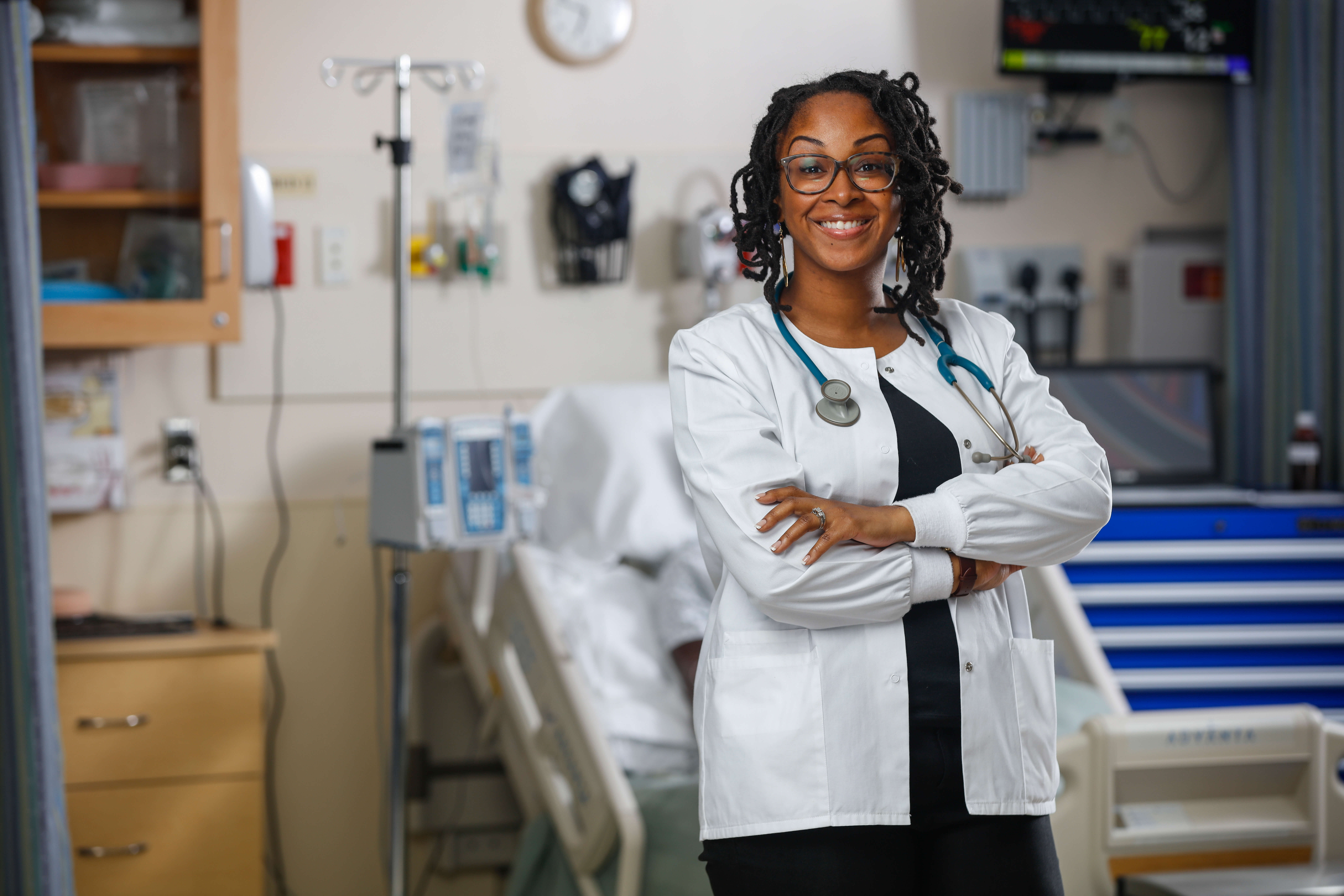 A nursing with her bachelor's degree