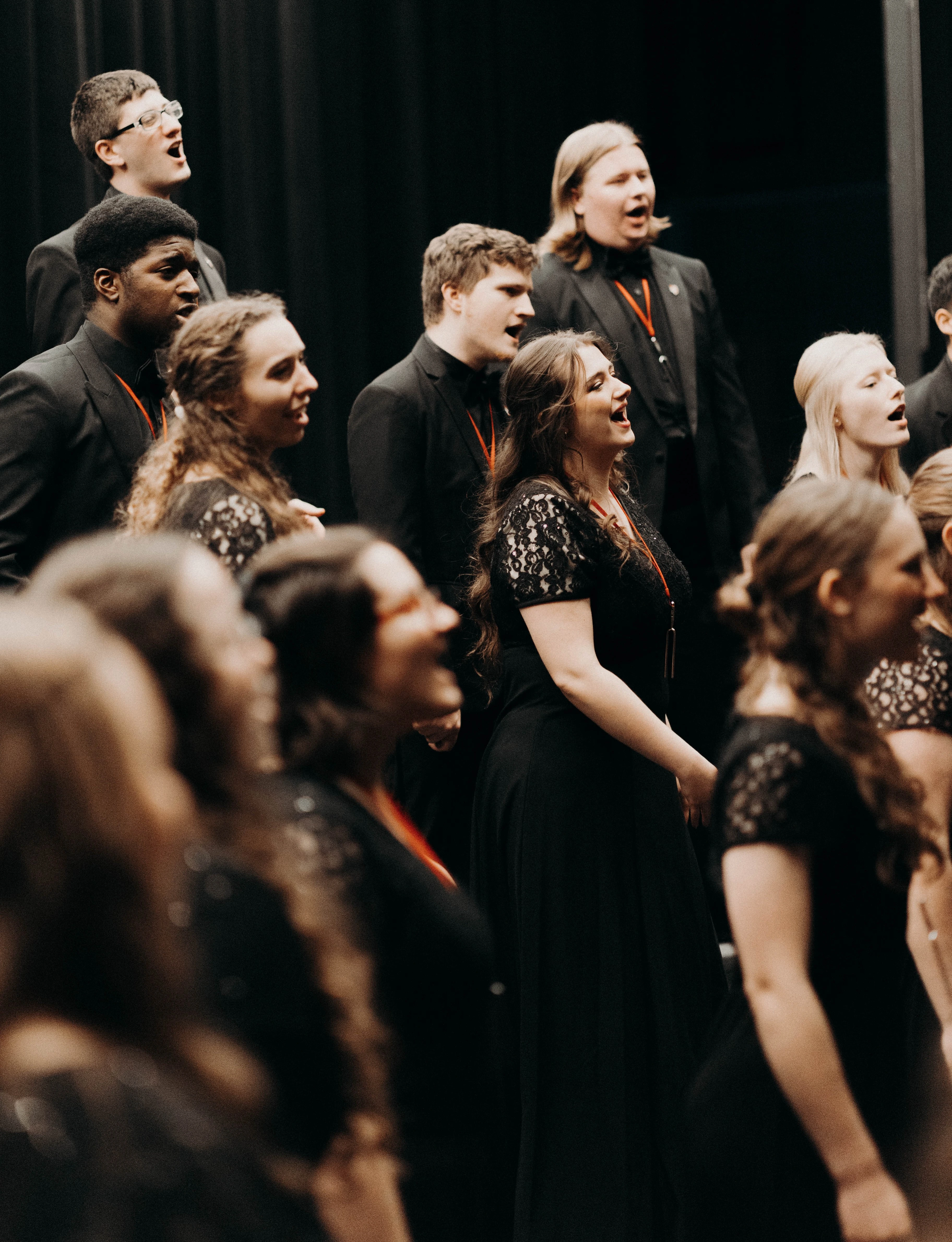 Roberts Wesleyan University Chorale Singing Together