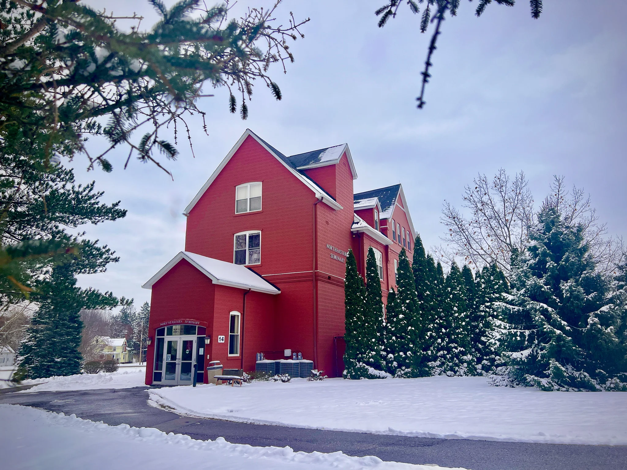 Roberts Hall In The Winter