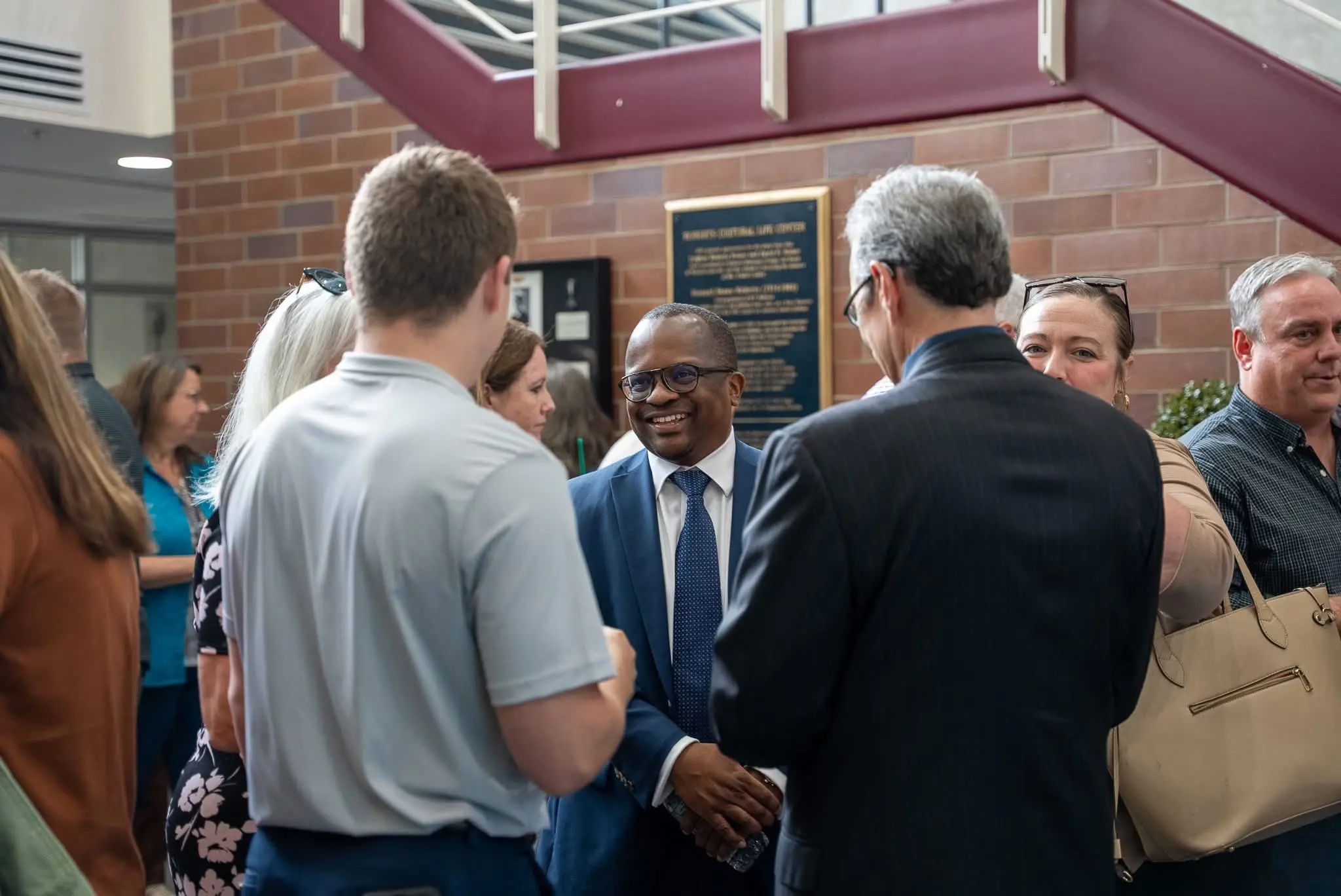 Steven Morse and staff