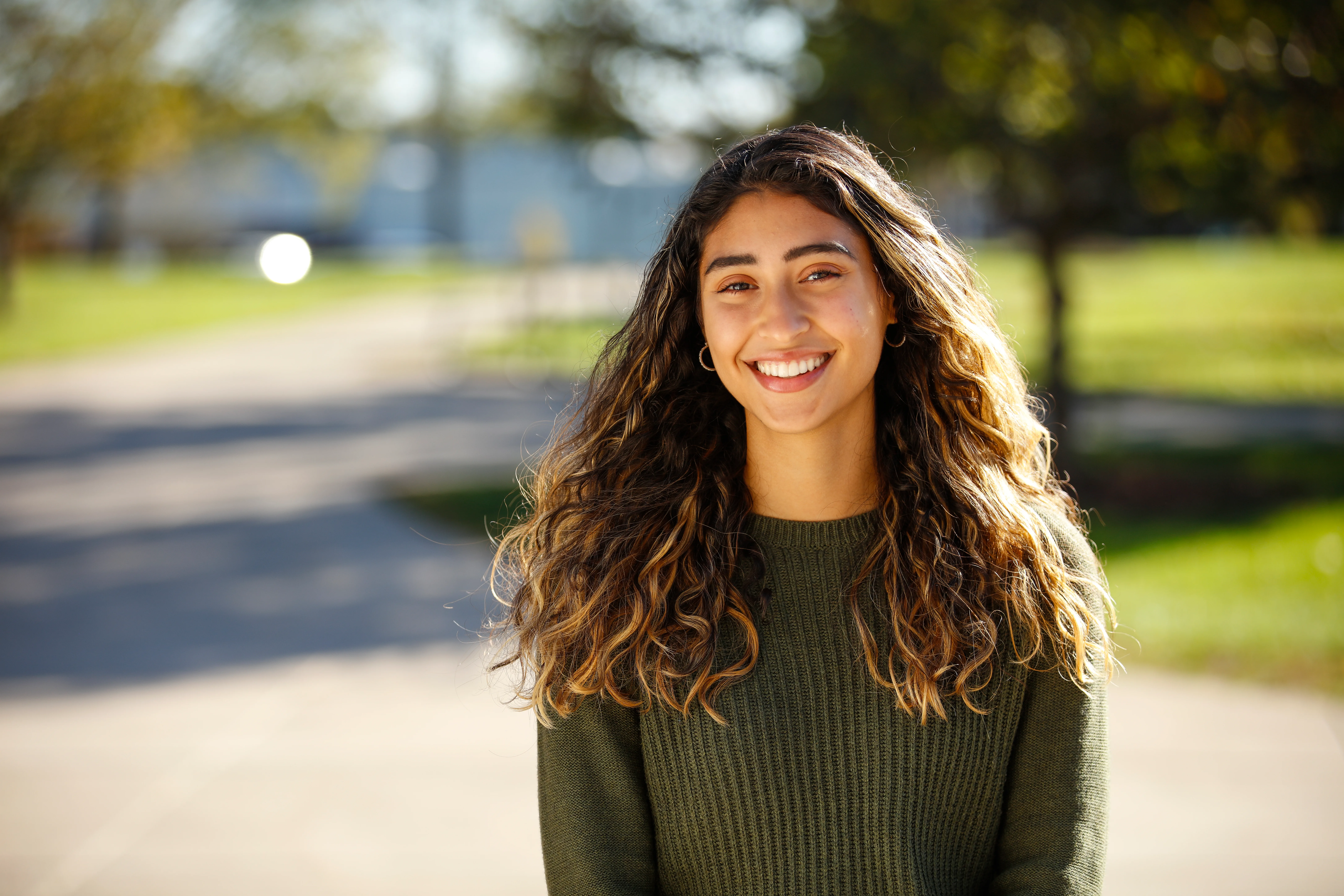 A student at Roberts Wesleyan